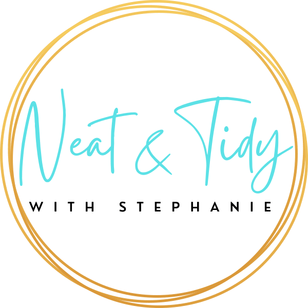 Neat and Tidy with Stephanie circular brand logo